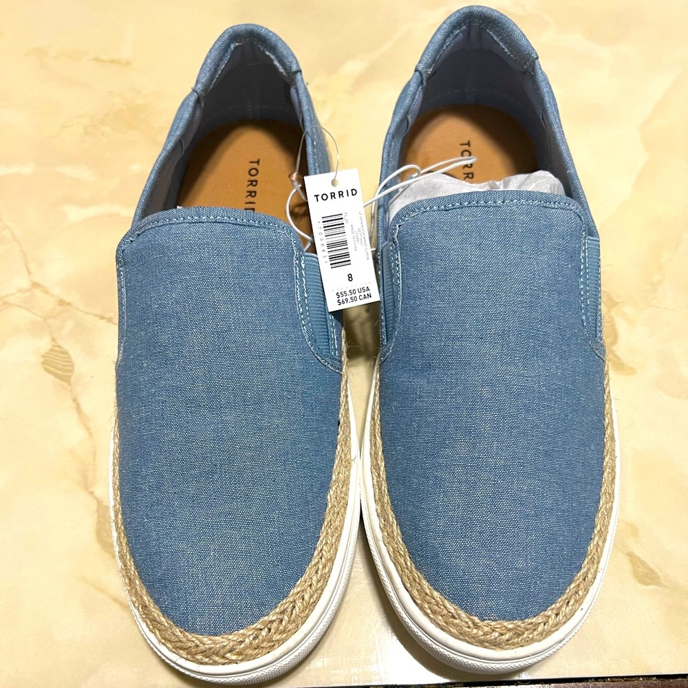 COPY - Torrid Slip On Sneaker - Stretch Denim (WW)